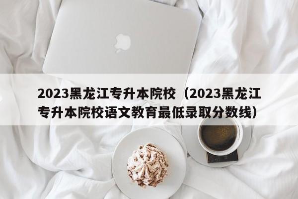 2023黑龙江专升本院校（2023黑龙江专升本院校语文教育最低录取分数线）